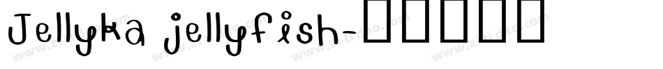 Jellyka jellyfish字体转换